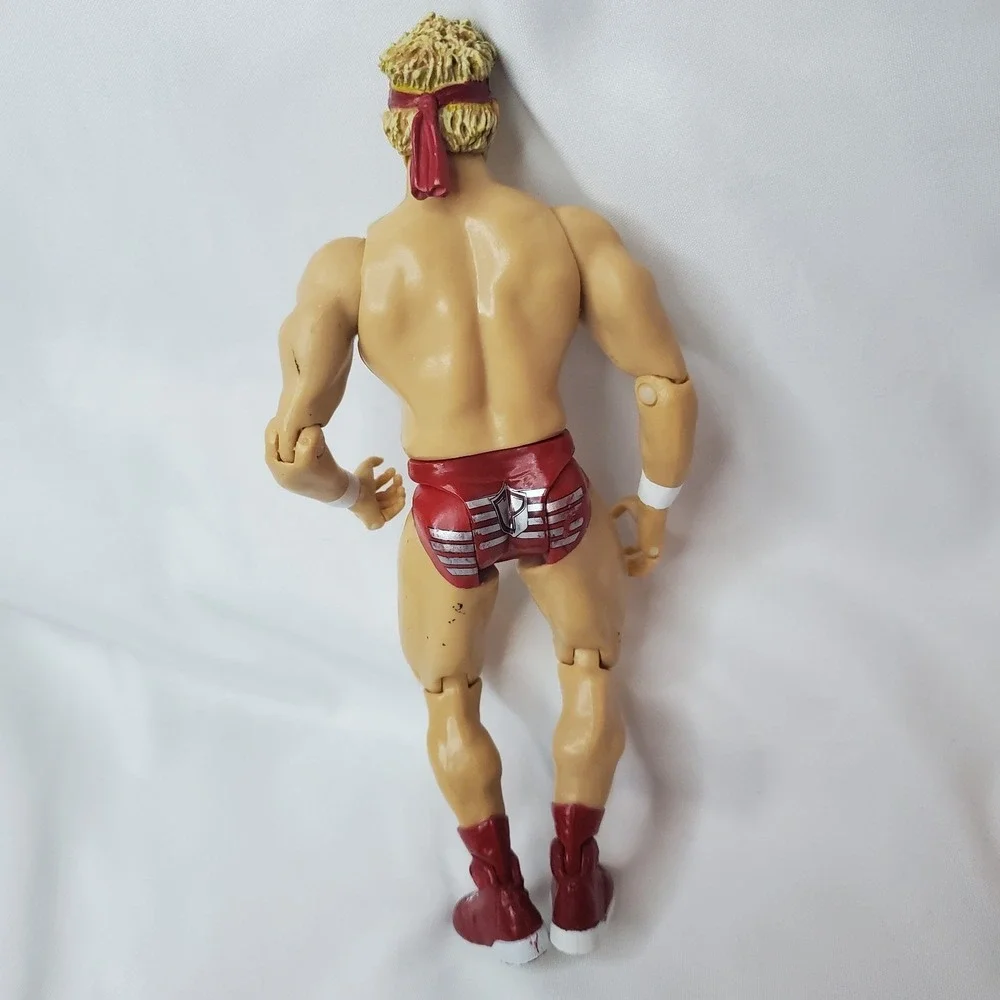 Vtg WWE Jakks Pacific R3‎ Tech CHUCK PALUMBO Figures Red Gear WWF 2001